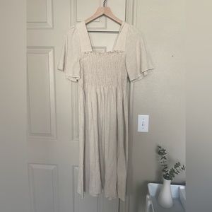 linen vibe dress
